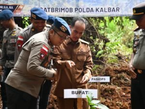 Bupati Sintang Dukung Pelestarian Lingkungan Lewat Penanaman Pohon di Hutan Wisata Baning