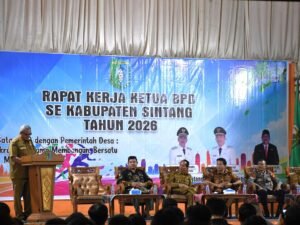 Dinas PMD Sintang Gelar Raker Ketua BPD, Dorong Sinergi Dalam Membangun Bangsa
